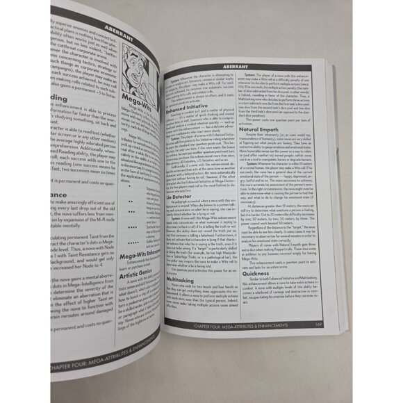 Aberrant Unlimited Edition by White Wolf Publishing Staff 1999 Trade Paperback - Picture 11 of 16